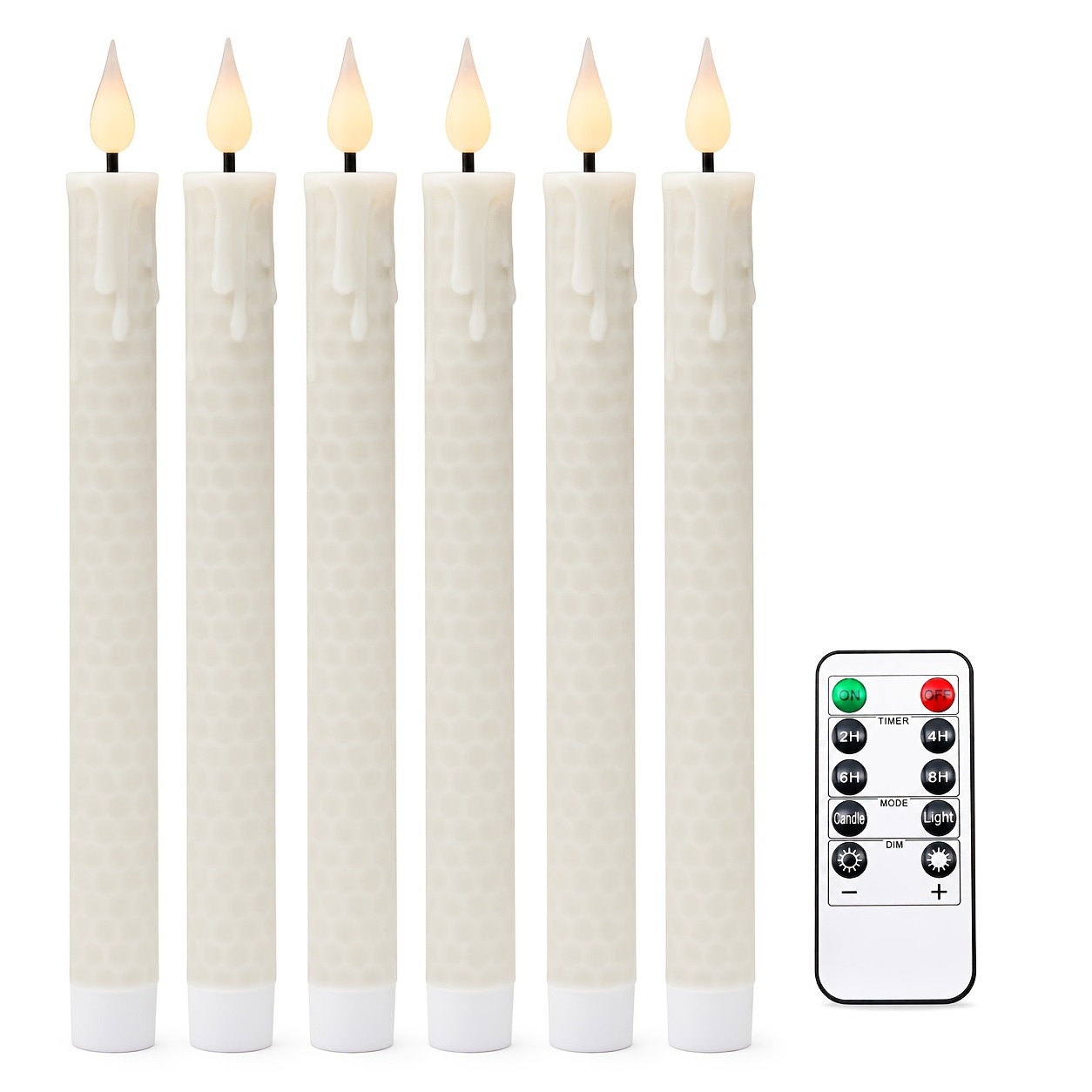 battery candle timer sold on Temu United States