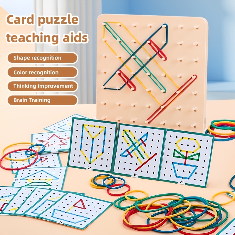 Board Game/Puzzle Board Rubber Band Toy Game