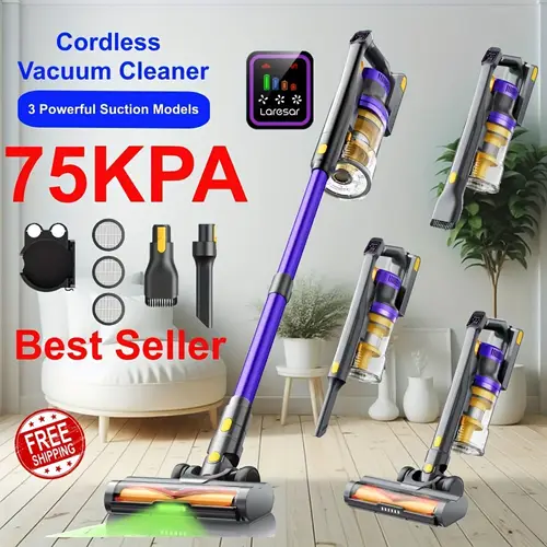 x11 cordless vacuum cleaner 550w 75kpa vacuum cleaners for home 60 anti stick vacuums with rechargeable battery dual handheld lightweight vacuums with aromatherapy for pet hair carpet floors hardwood
