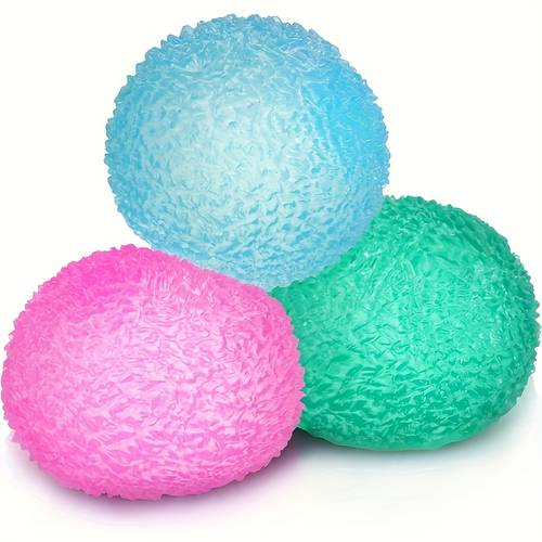 2pcs of new childrens squeeze grass ball toys soft and fun suitable for childrens toys party and birthday gifts festival ramadan halloween easter christmas best for christmas random colors