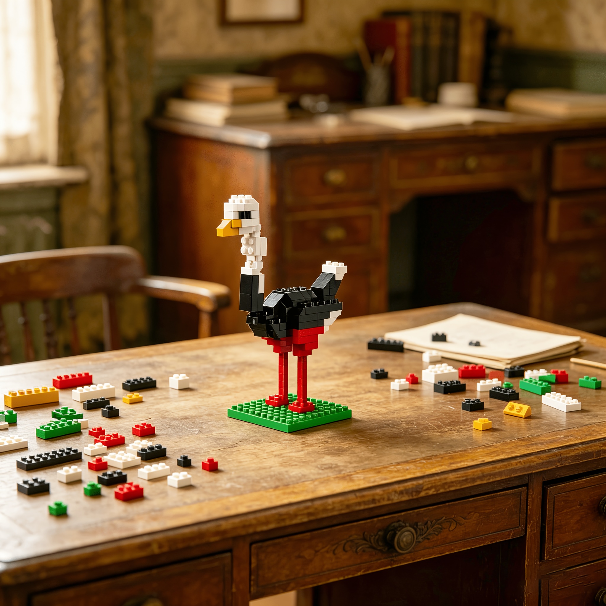 Handmade DIY Building Block Toy, Flying Bird Series