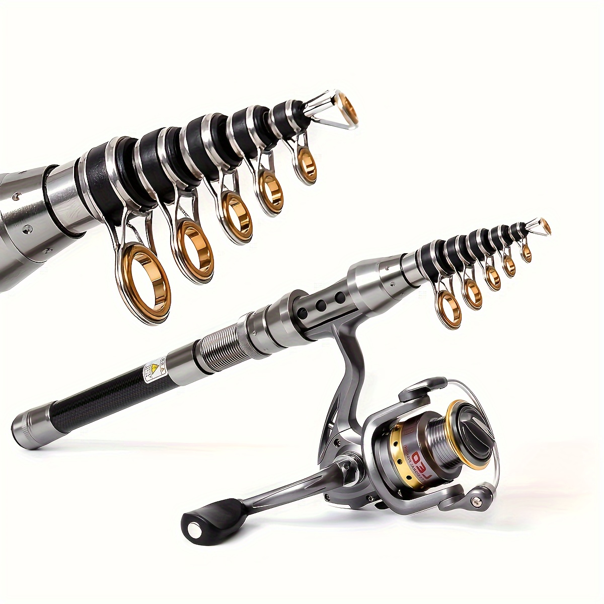 

Compact And Powerful Carbon Fiber Telescopic Fishing Rod - Saltwater Fishing, Enjoy Of Fishing !