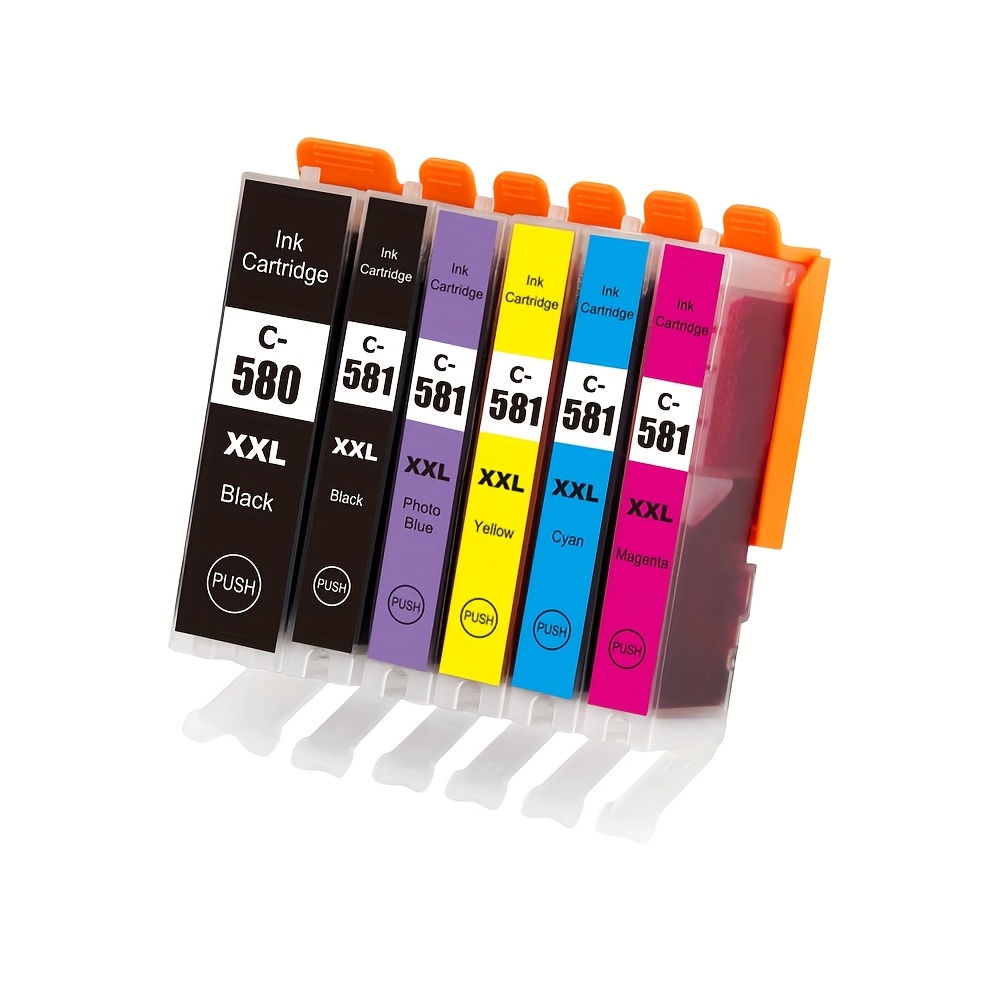 Hyggetech Kompatible Druckerpatronen Für Canon PGI-580/CLI-581 – XXL-Set Inkl. 10 Patronen, Perfekt Für Pixma TR/TS Serie