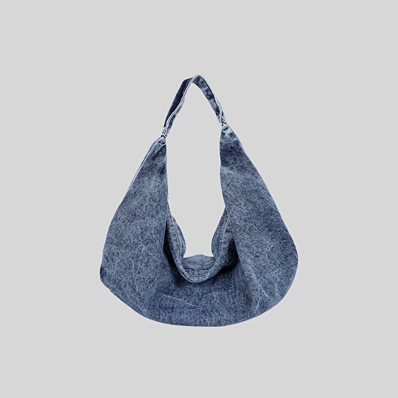 TEMU Sac croissant vintage de style américain pour femme, sac à bandoulière décontracté pour les quotidiens