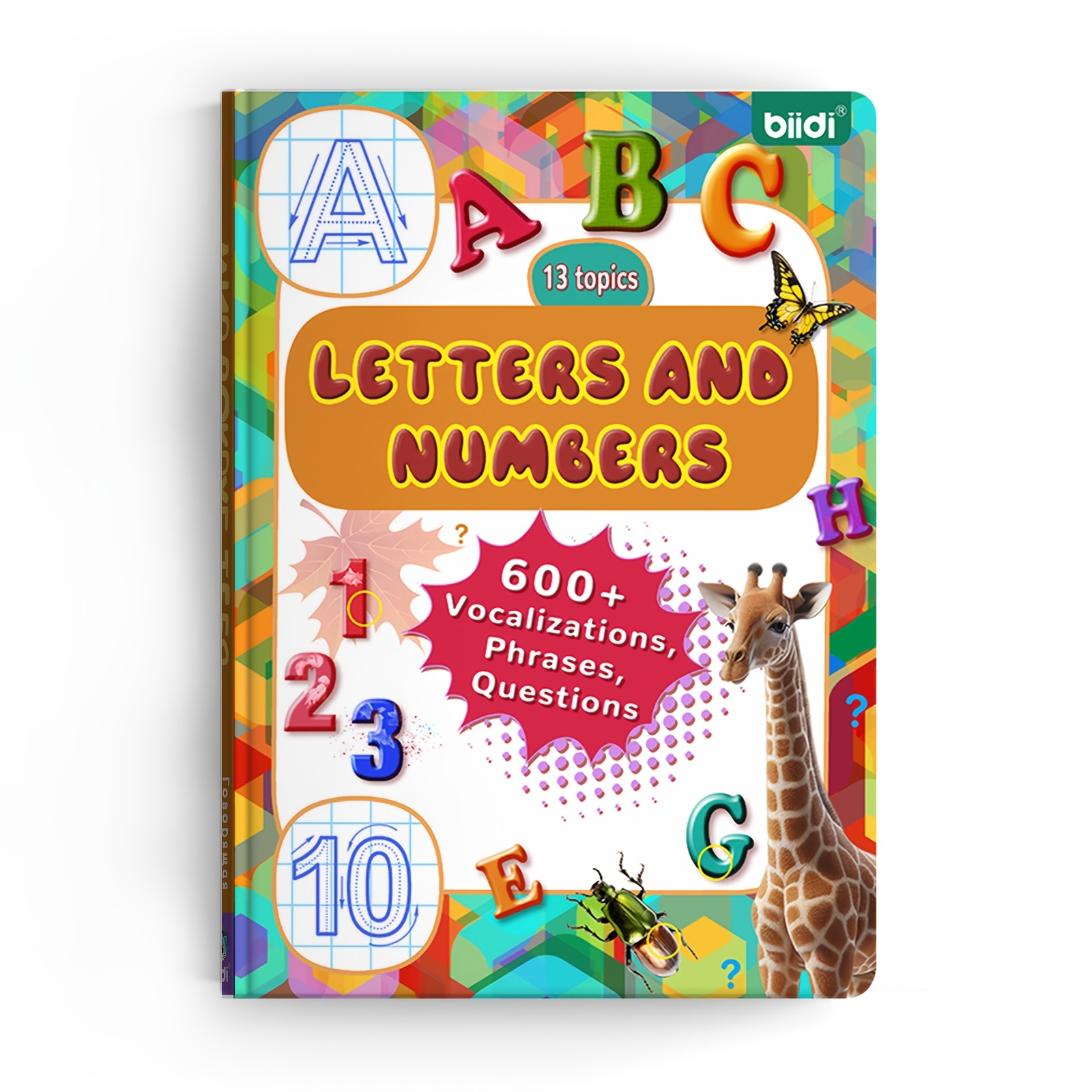 TEMU Numbers And Letters English Audiobooks Audio Books Interactive Books Learning Books Birthday Gifts Autism