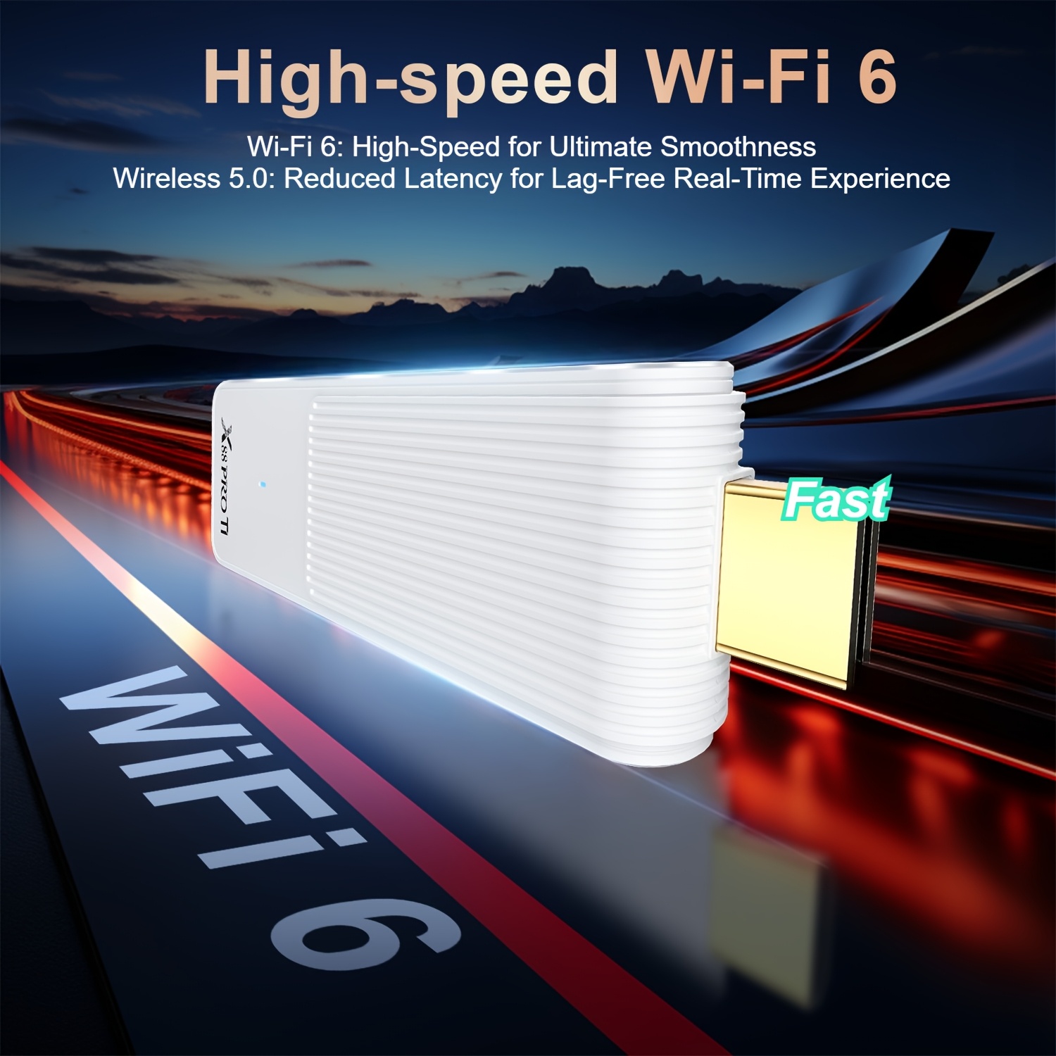 Clé TV intelligente ultra-mini X88PRO T1 blanche, nouveau modèle amélioré, design minimaliste, boîtier décodeur, Wi-Fi 6 double bande, processeur Rockchip RK3518, boîtier TV Internet, prend en charge 4K Ultra HD, lecteur TV, Android 14, sans fil 5.0+, télécommande à commande vocale