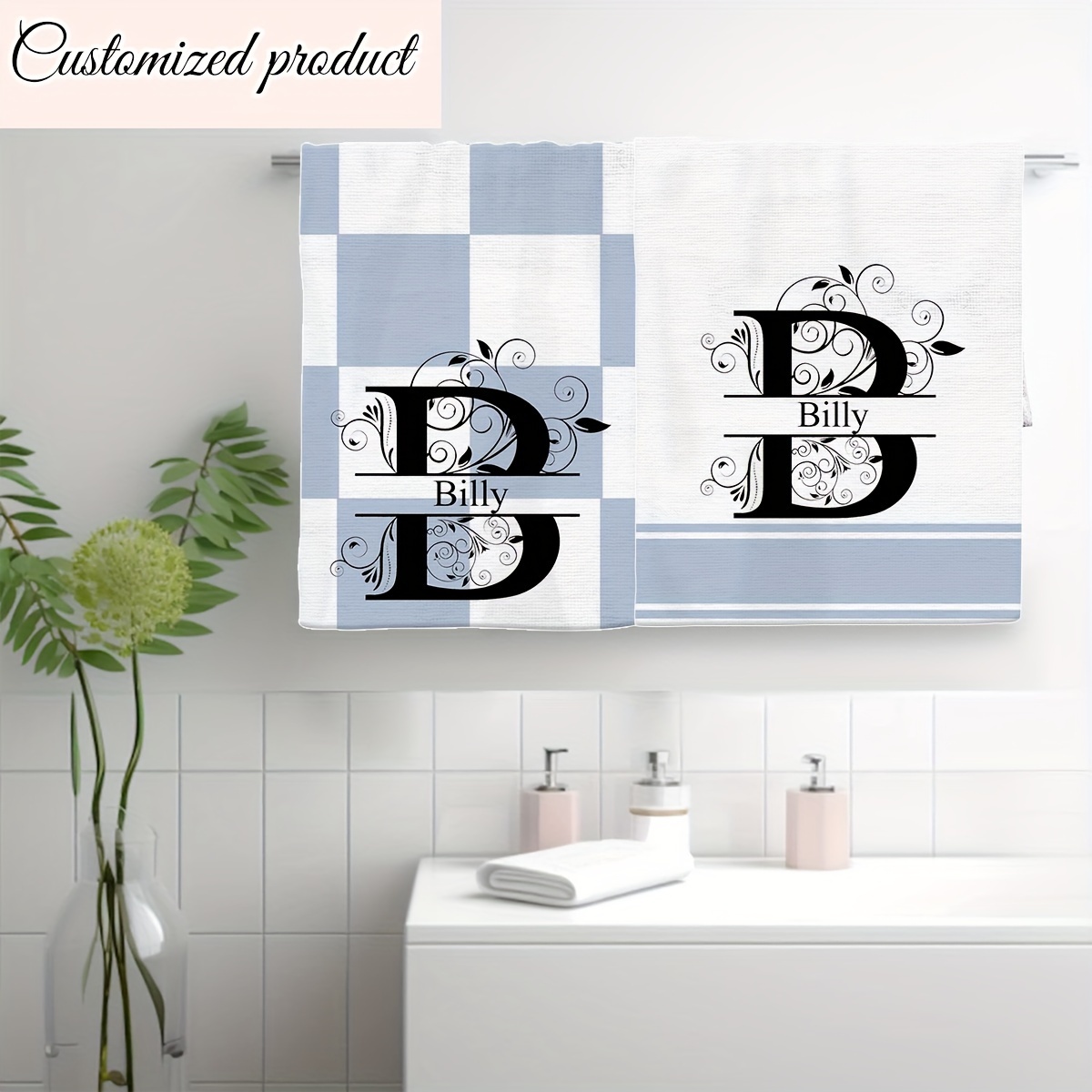 

2 - And Striped Pattern Towel Wipes And Customization