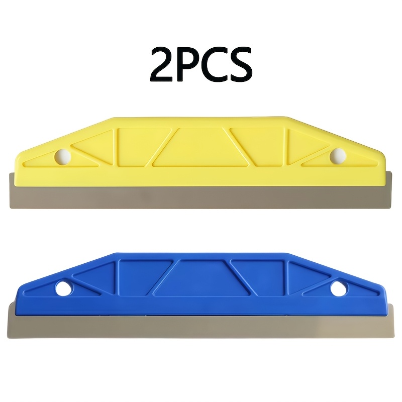 TEMU 2pcs Professional 12-inch Metal And Protection Boards, Equipped With Ergonomic Handle And – Heavy-duty Wall Painting Tool, Suitable For Precise