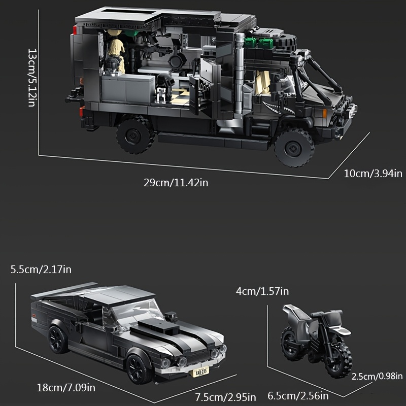 Image of No Original Box 2135pcs Home Decoration Trailer Set Building Block Set For Gift, -95003 Toys Model Block Brick For Birthdays, Valentines, Christmas Gift.