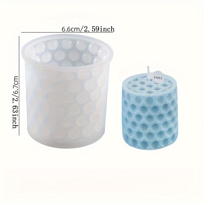 3d Bee Honeycomb Candle Making Molds Beehive Silicone - Temu