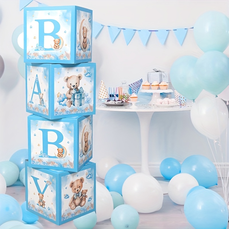 birthday box baby shower decorations for a boy party city