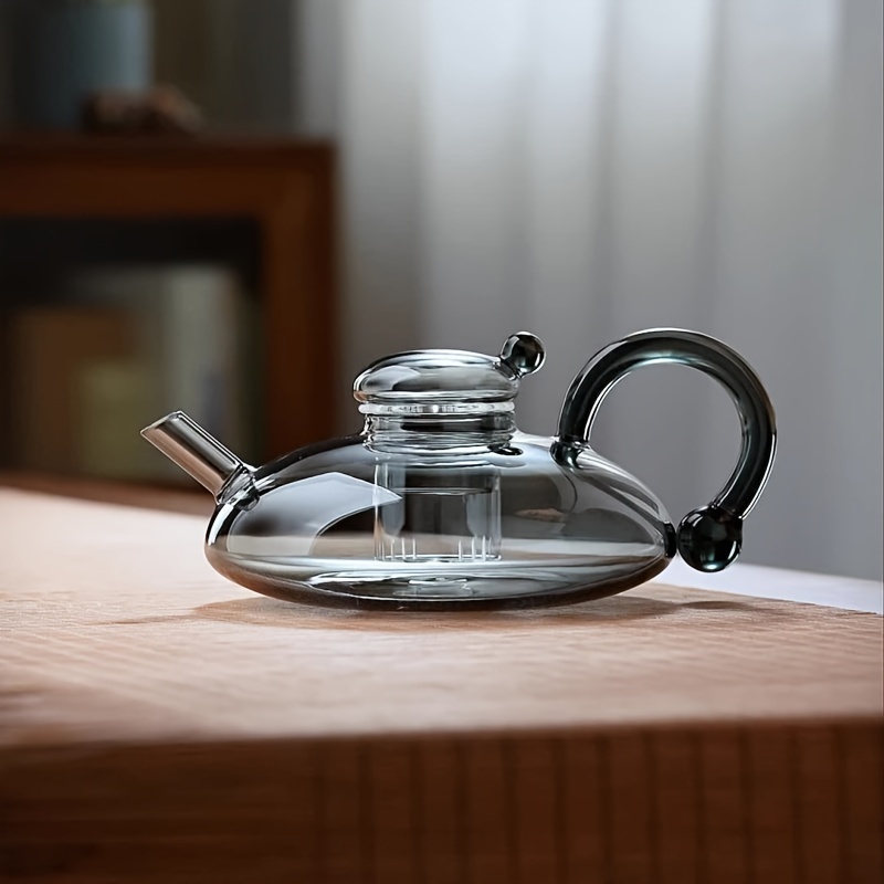 

1pc Pot à Café en Verre à la Chaleur avec Filtre Intégré - 23.67oz, pour Infuser du Thé & du Café