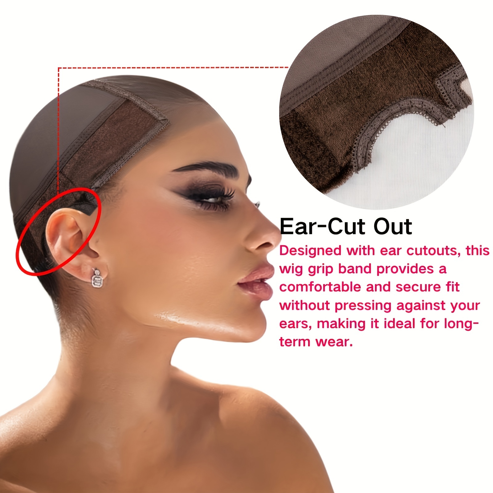 

Wig Cap For Women - Fit, , 4x5 Ear For Wig Positioning