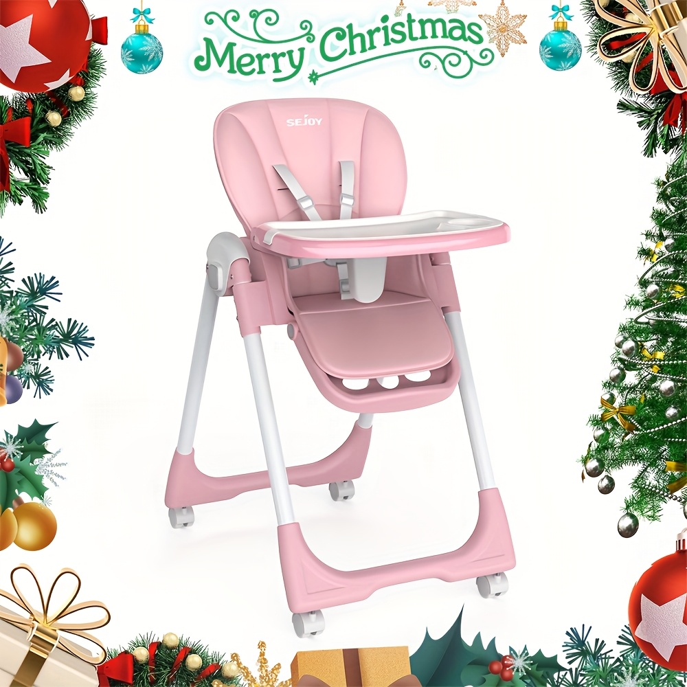 Adjustable Height Baby High Chair