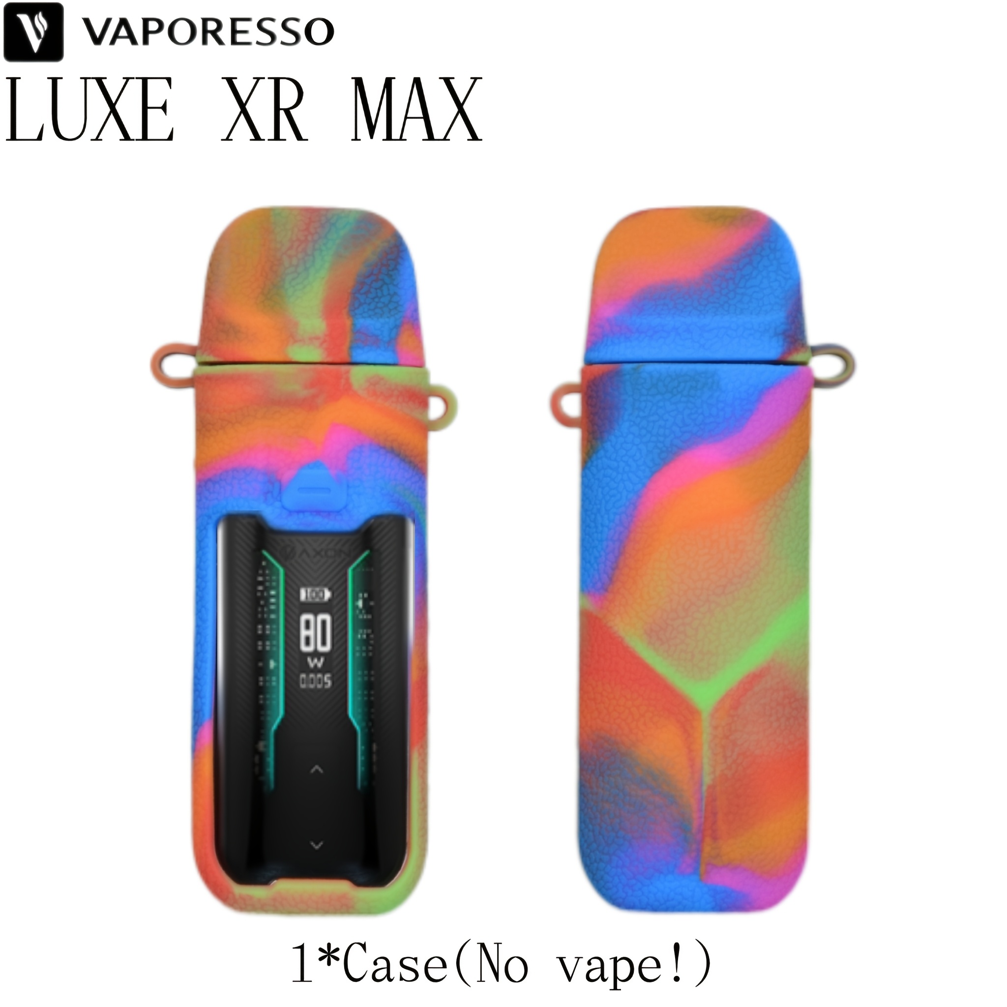 vaporesso luxe xr max silicone case RUIYITECH Protective Silicone Case for Vaporesso Luxe XR Max 2 Case Cover  Skin Sleeves Luxe XR Max 2 Kit (Black White) : Amazon.ie