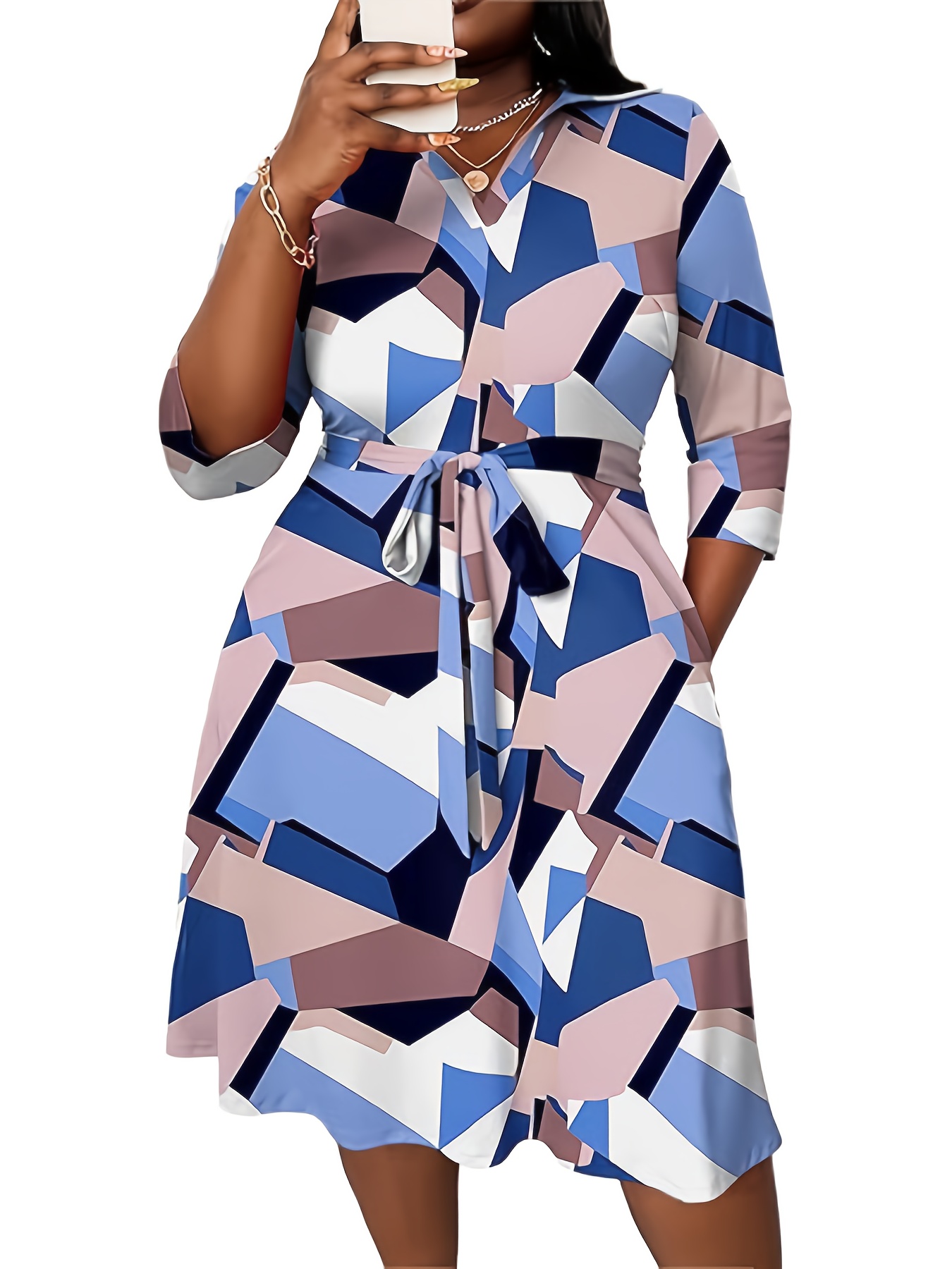 knee length dresses for ladies Dress main image 1