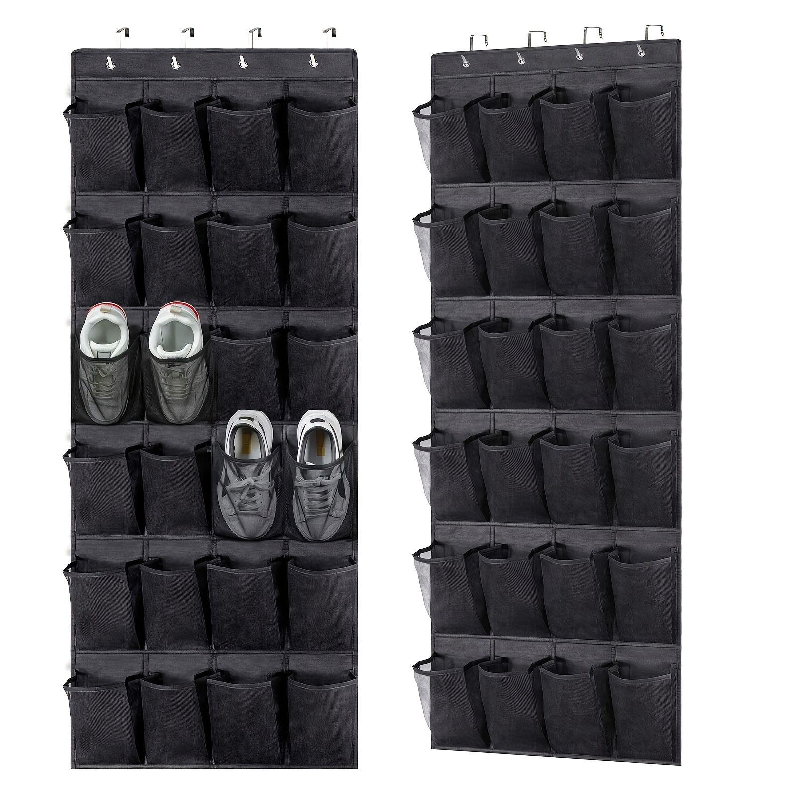 

35- Over-the- Shoe Organizer, Plastic Hanging Storage Bag For , Freestanding Shoe Rack 35 For Shoes, , , And