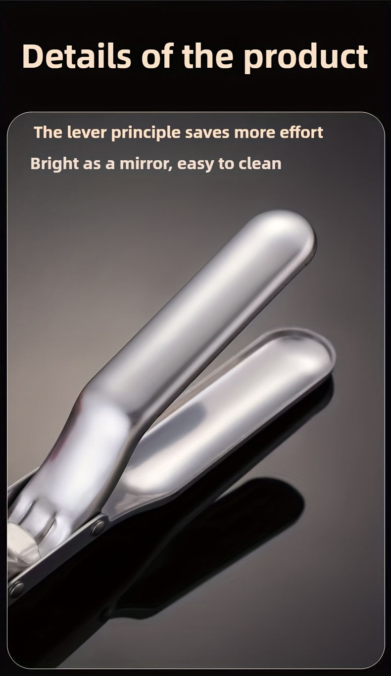 [Anti-Scald Clip] Heavy-Duty Stainless Steel Anti-Scald Clip Compatible for Air Fryer, & Steamer - Heat-Resistant Kitchen Tool with Non-Slip Bowl/Plate Grabber, Steaming Clip - for Hot Pots/Pans, - Utensil (410 Stainless Steel)