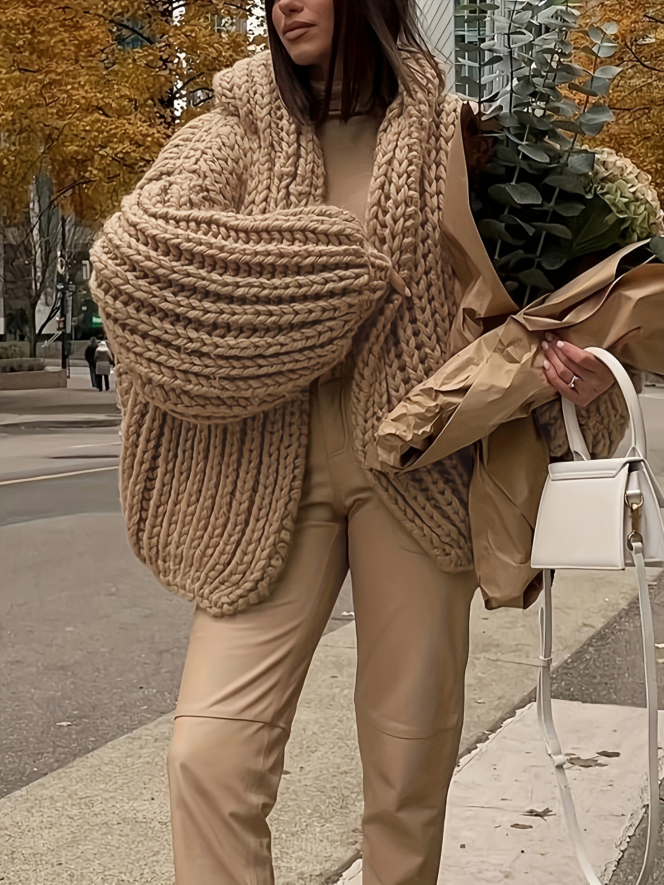 hooded cardigan sold on Temu United States