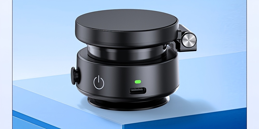 Upgraded Version New Magnetic Suction Mobile phone holder for car, portable electric suction cup, Wall Mount angle adjustable 360° rotation, retractable, Strong Suction, vacuum adsorption, small portable, High stability, Suitable for cars gyms