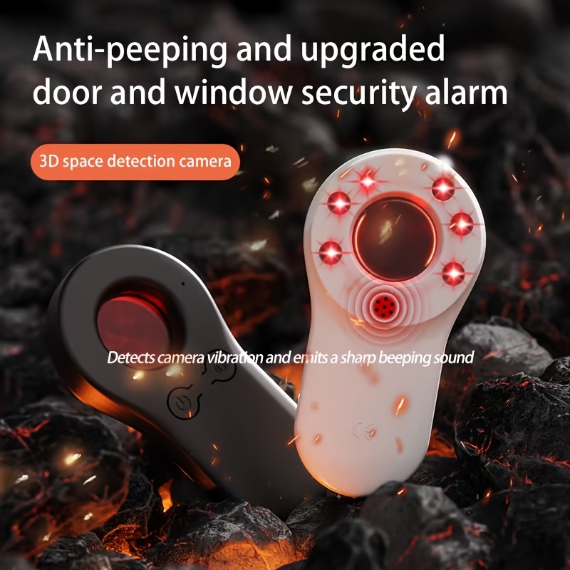portable multifunctional infrared anti   camera detector with alarm five   vibrating and continuous buzzer alert usb charging suitable for travel hotels cars and dressing rooms ideal   camera detection gift for girlfriend   Product details 6