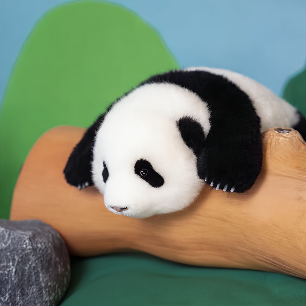   Plush Toy 49.78 cm Large Realistic Stuffed Animal Lying Position Soft Cuddly Decorative Gift, Home Decor, Gift for    , Cute Plushie, Lifelike Plushie,   Plushie, Durable Stuffed Animal,   Plushie, Animal Plushie,  , Gift  