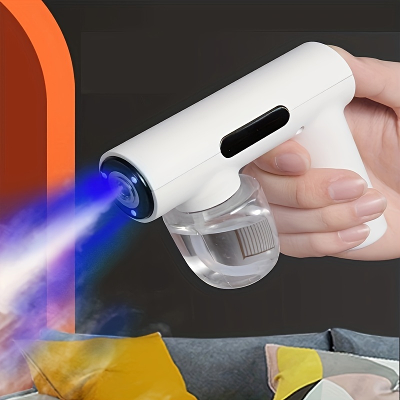 mini portable charging sprayer 50ml   light sprayer hand held powerful sprayer agent   capacity of 1200mah suitable for car school bedroom clothing   delivery and other disinfection Product details 0
