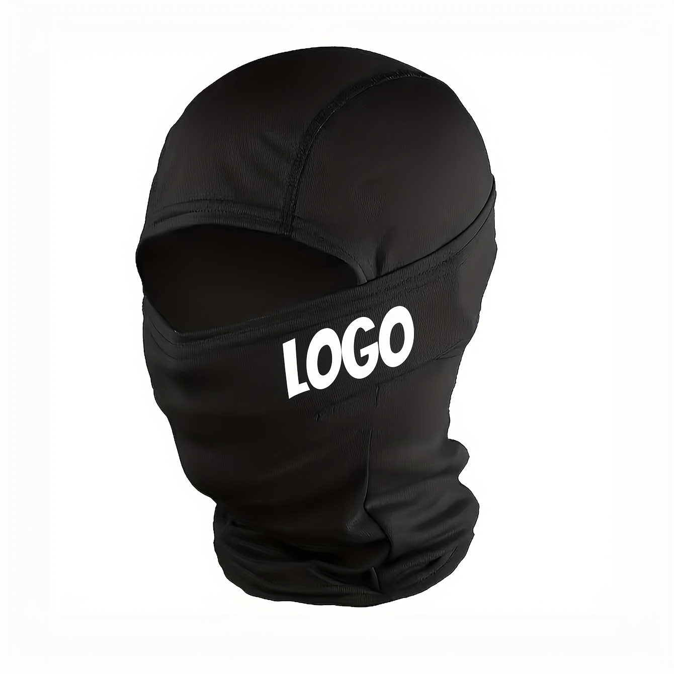 TEMU 1pc Or 2pcs Custom Full Face Mask& Balaclava- Printable Personalized Logo/couple Names, Breathable Stretch Half/full Face Mask For Cycling,
