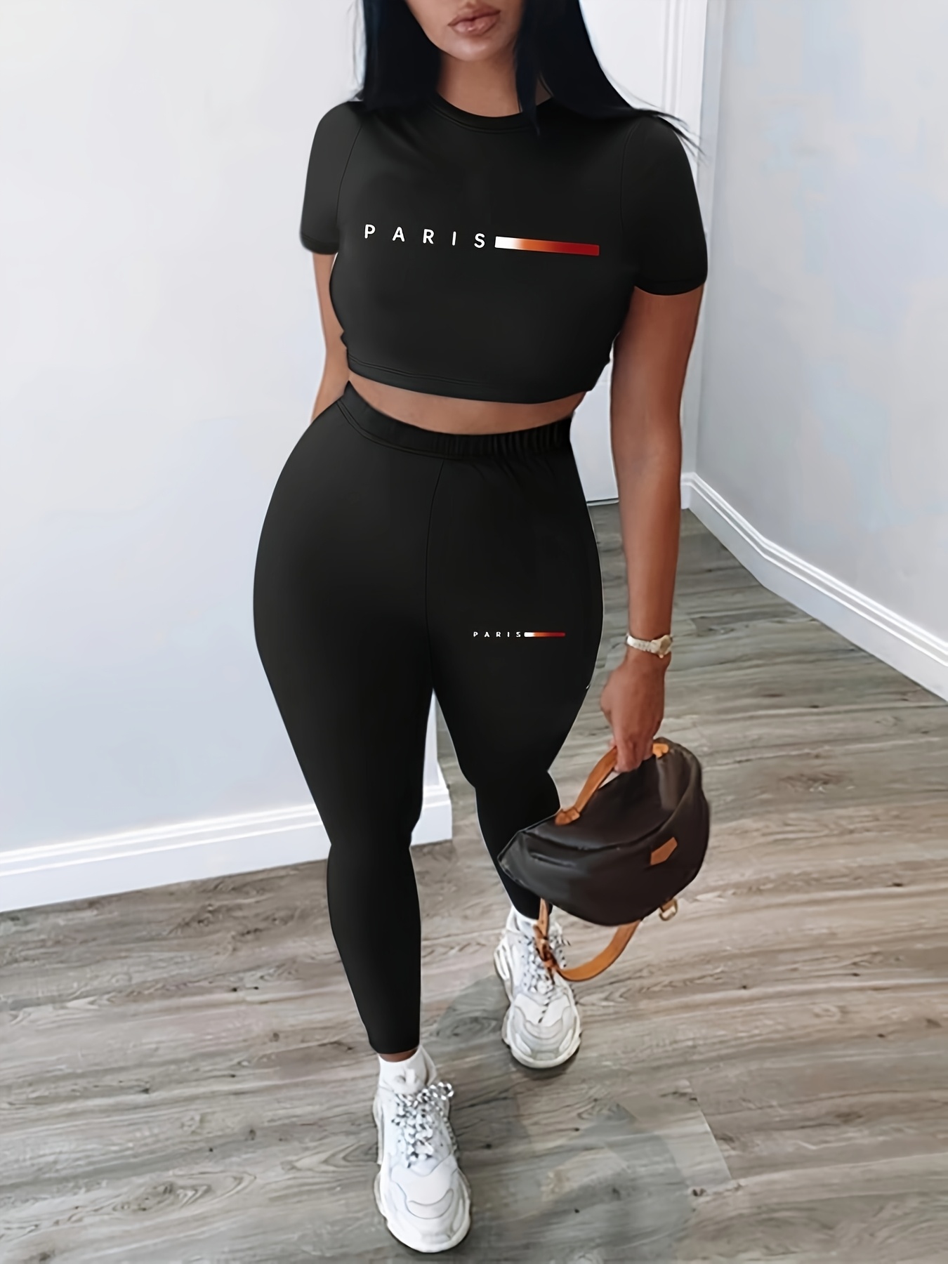 Outfit Fancy Top Leggings Black Leggings Outfit Tights And Crop