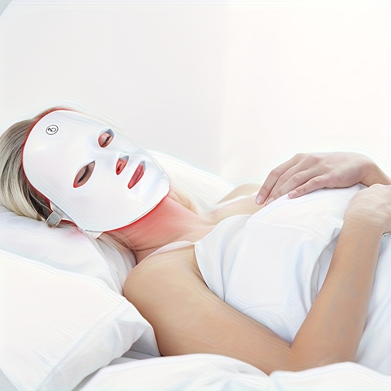 7 in 1 facial care beauty device 7 color led facial care instrument automatic loop facial care tool 7 working   designed for face beauty built in 400mah battery   portable with adjustable strap suitable for home and travel perfect gift for moms   Product details 2