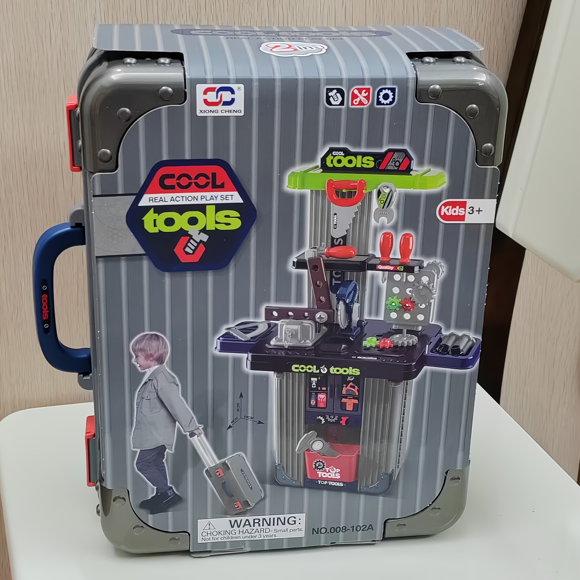 speelgoed set gereedschapsreiskoffer voor jongens