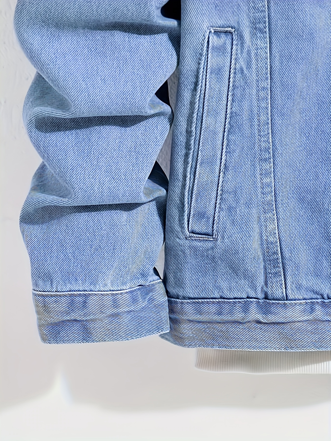 Men's Casual Slim Jacket, Men's Denim Jacket