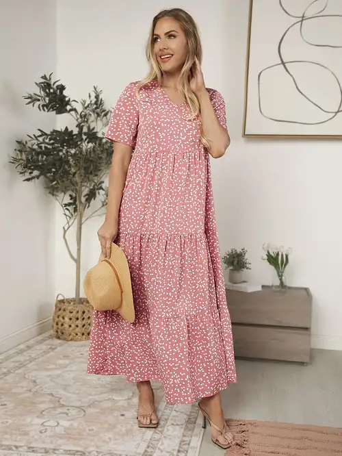 casual ankle length dress A-Line Dress Ankle Length Tea Length Cocktail Dress Wedding Guest Dress Mother of the Bride