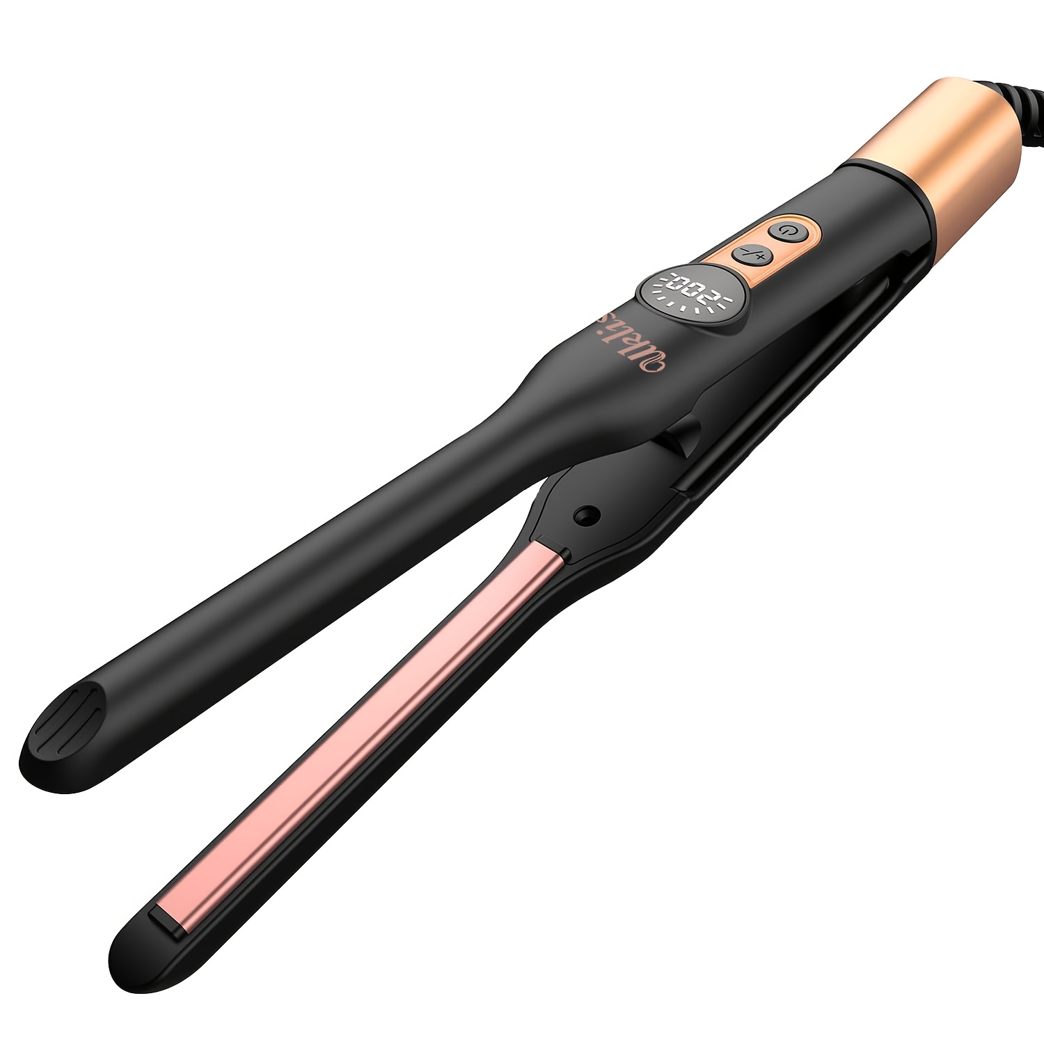 Image of Small Flat Iron, Pencil Flat Iron For Short Hair, Cut And Bangs, Mini Hair Straightener For Edges With Anti-pinch Design