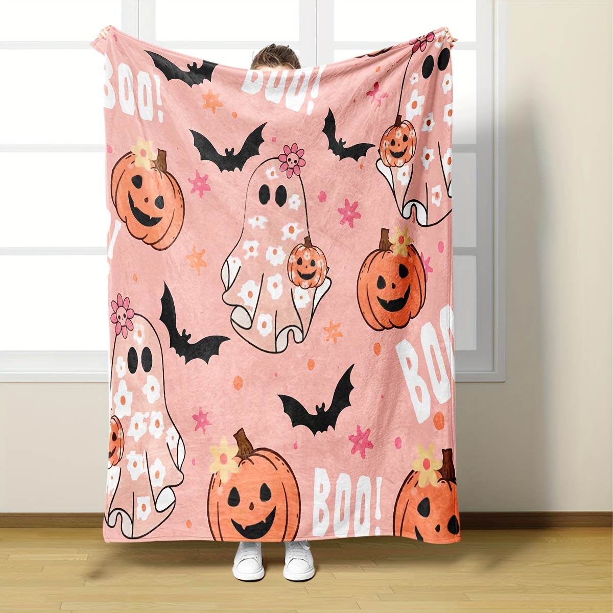 

Halloween Blanket - , - & For Or Bed Decor