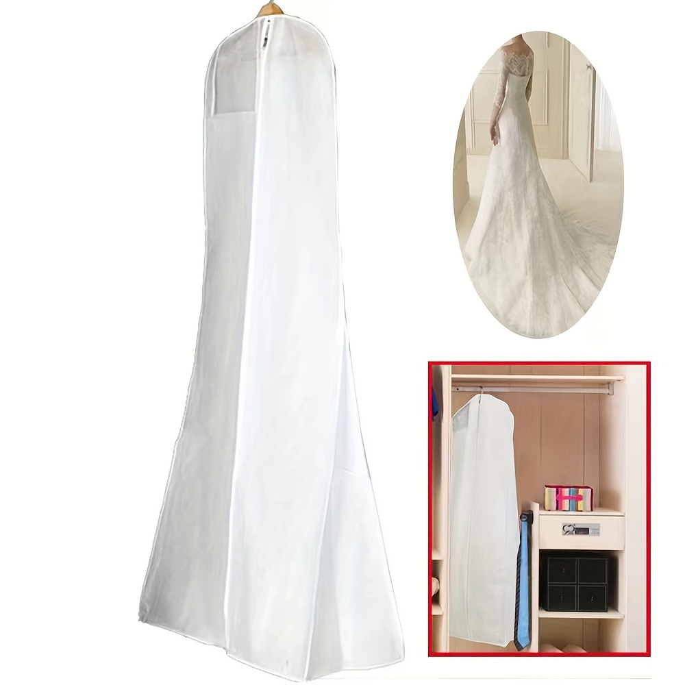Dust Cover For Wedding Dress Coat