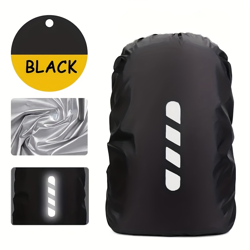 TEMU Universal New 35l Rain Cover For Backpack, Backpack Rain Cover High Quality Dustproof Cover For Hiking Camping Travel Backpacks, Outdoor Hiking