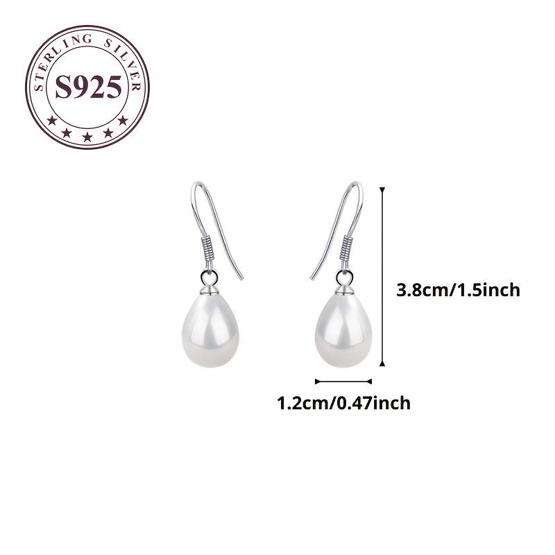 Hypoallergenic Vintage Water Drop Earrings