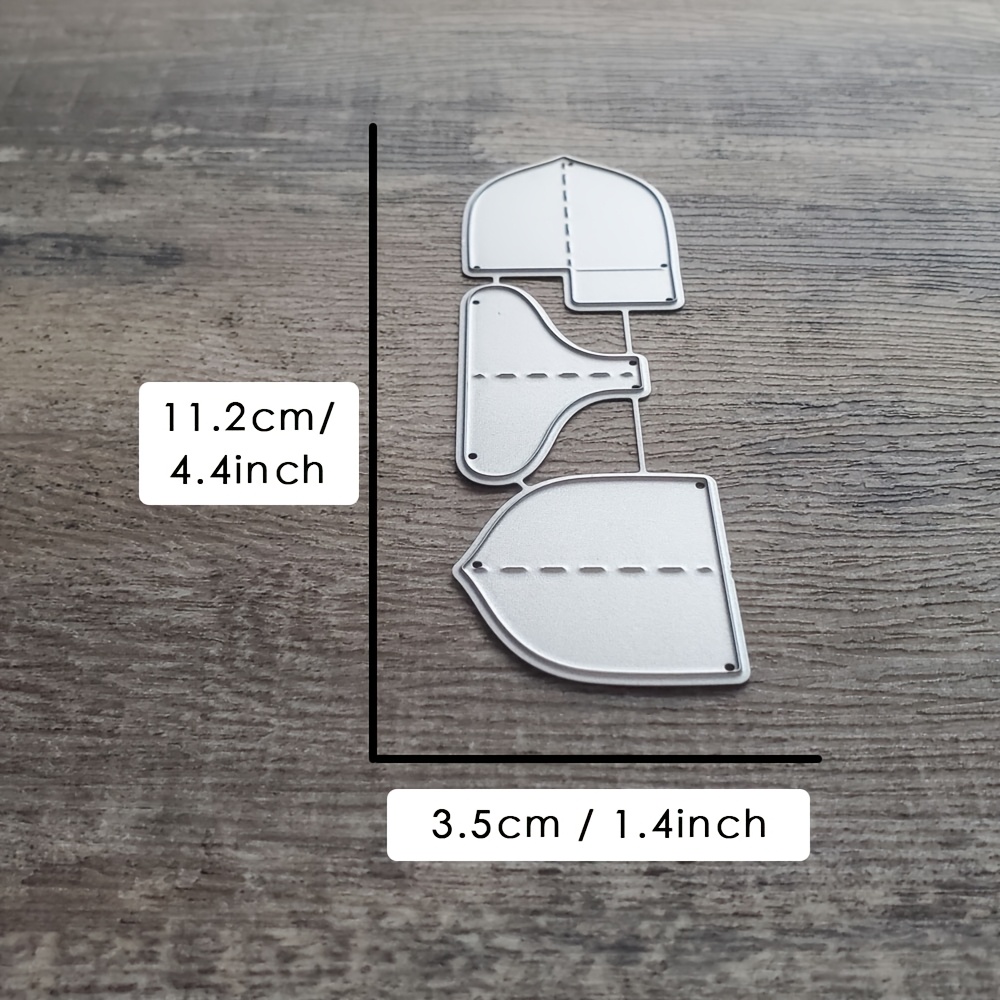 TEMU Catlove 3D Pilz & Eichel Dekor Metall-Schneidematrizen Scrapbooking-Schablone Stanzformen Kartenherstellung DIY Basteln Prägen Neue