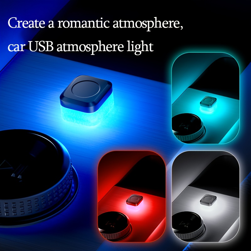 

4 Colors From, Car Use Light, Family Night Light, Car Interior Accessories