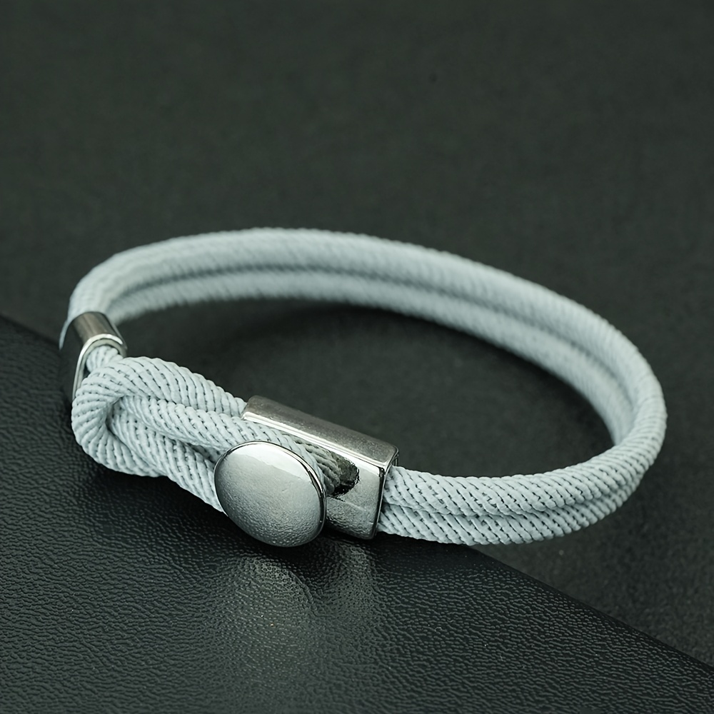 TEMU 1pc Men's Bangle Bangle Bracelet Wristband, Men's Casual Jewelry