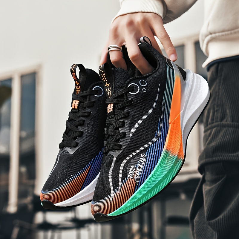 shock absorbing running shoes