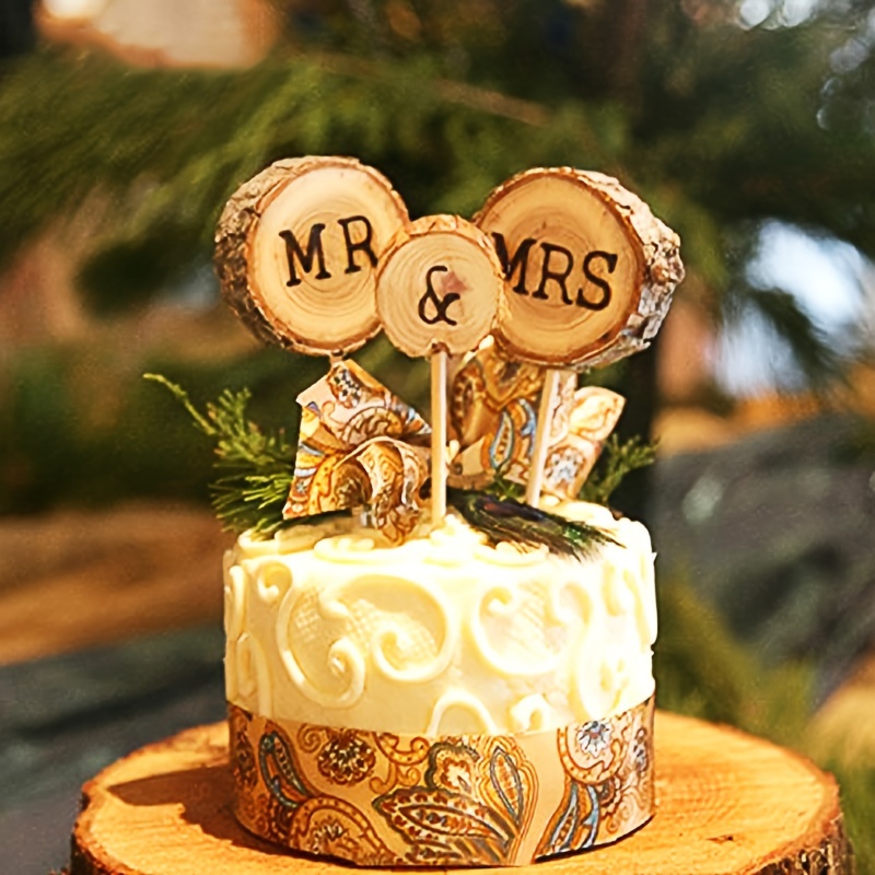 

3pcs Set Wooden - For Receptions, Anniversaries & Birthdays