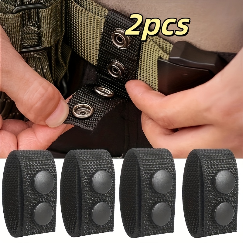 TEMU Lot de boucles de ceinture d'extérieur, quincaillerie de boucle de sangle élastique multifonctionnelle, serre-ceinture à clip robuste, convient