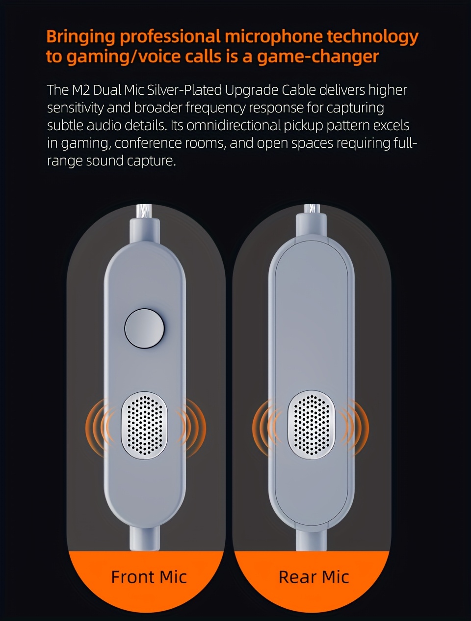 kz type plated wire type c data cable oxygen free copper dual pin plug hifi earphone cable Product details 9