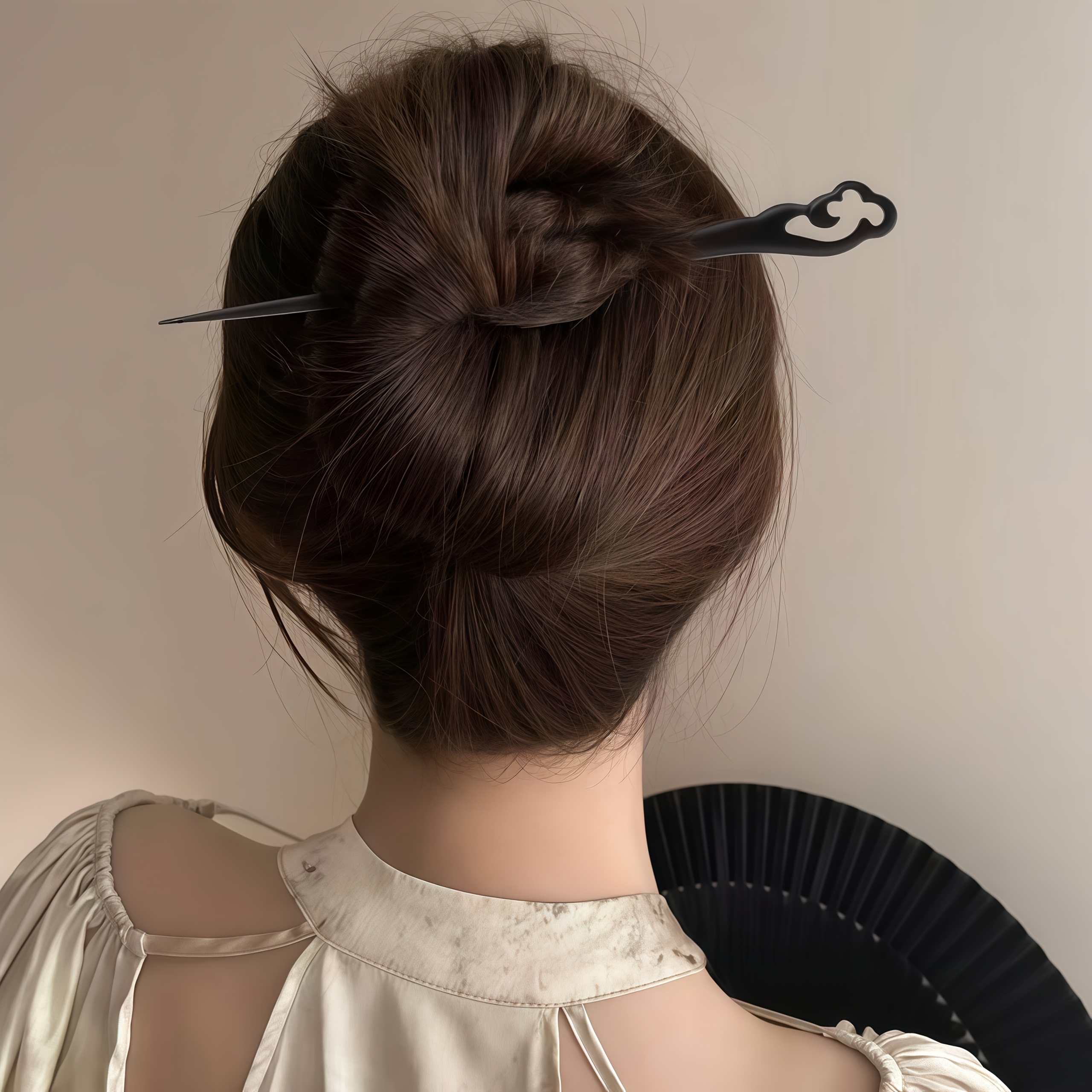 Modern Cloud Pattern Hollow Hairpin, Elegant Gift