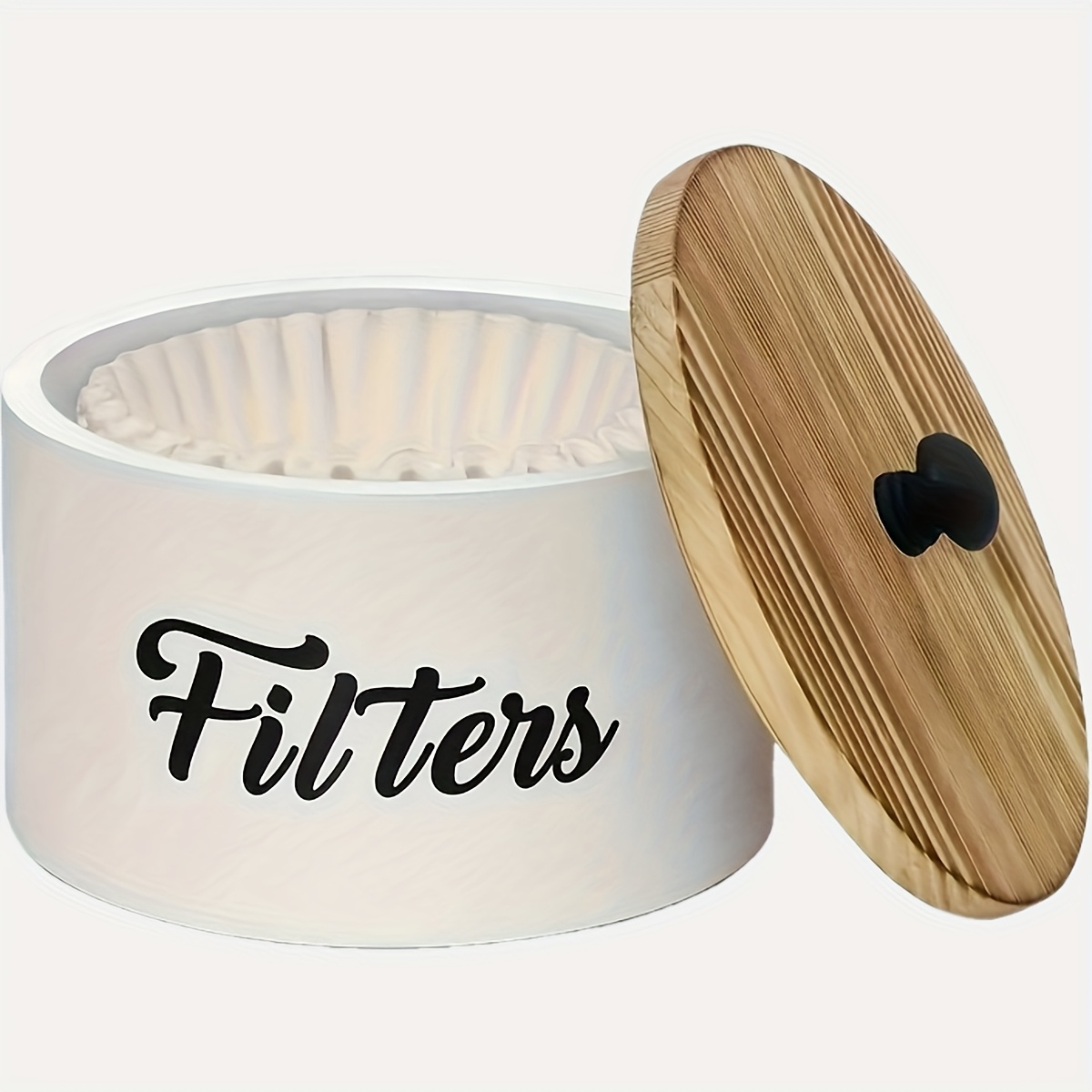Coffee Filter Holder With Lid, Coffee Filters Storage, Wooden Coffee Filter Container Basket Round Black Wood Iron 1f7b89be 7bca 4bb3 B3c9 C63adc9e5863.3b19a3688c5a8962d1d2b2b54b74c2a0