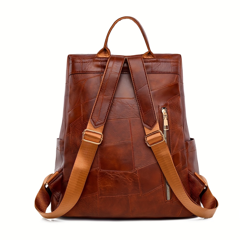 Mochilas para Mujeres Mochila Elegante para Mujeres Adecuada para la Universidad y Viajes - Mochila de Gran Capacidad con Correas Ajustables y Cierre de Cremallera, Diseño Minimalista, - / //