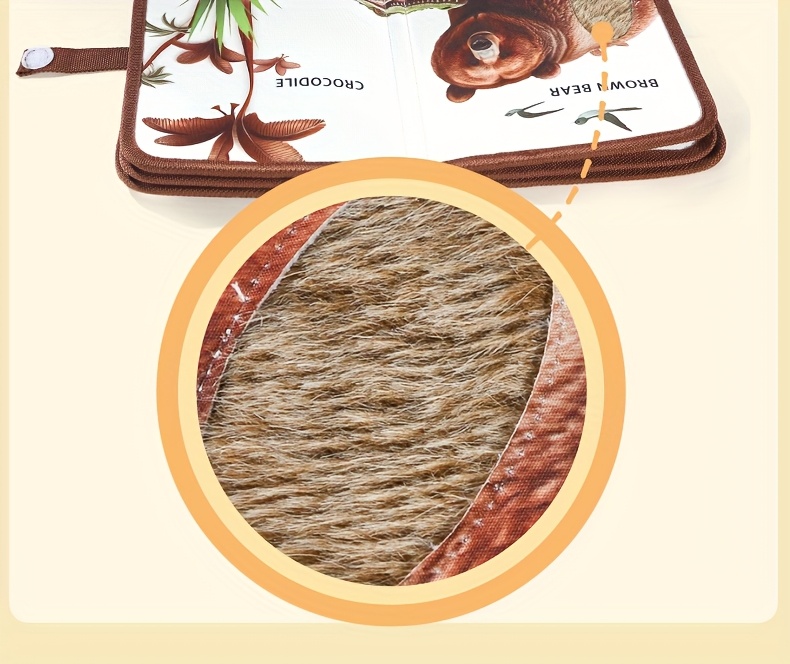 Early Development & Activity Toys For Babies, Tactile Perception, Early Education Cloth Book, Newborn Baby Gift Set, Halloween Gifts, Christmas Gifts, Soft Touch Picture Book, Baby Toys