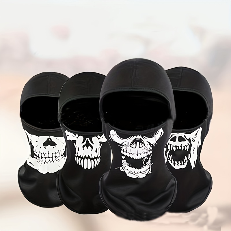 

4pcs Balaclava Face Mask For Men, Balaclava Hat, For Hiking Cycling Fishing